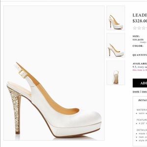 Kate Spade brand new never worn heels